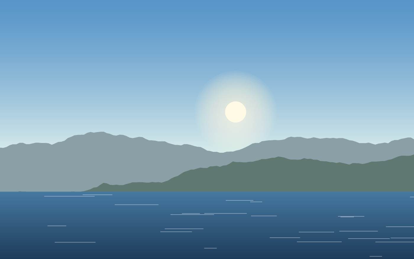 Landschaftsillustration