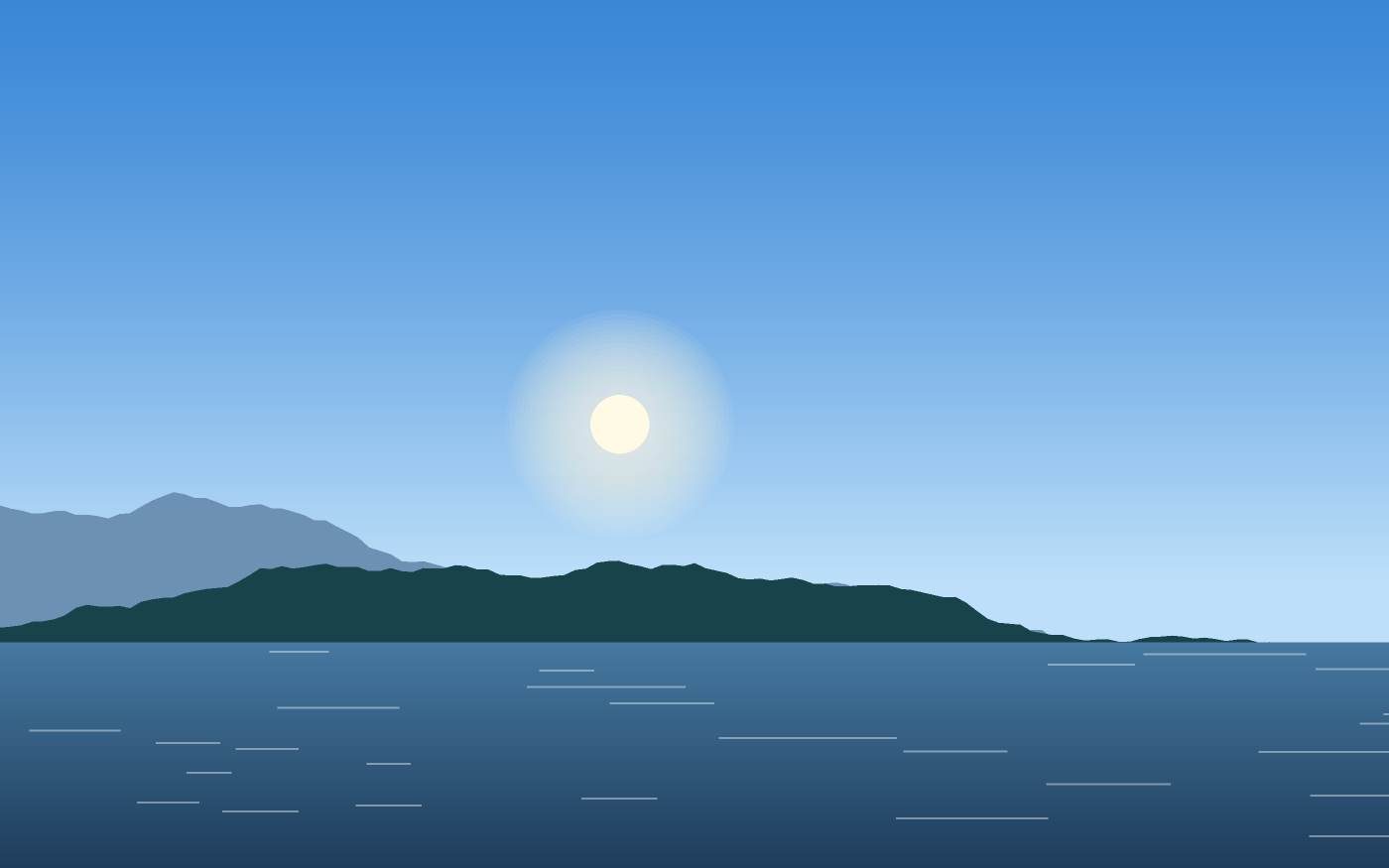 Landschaftsillustration