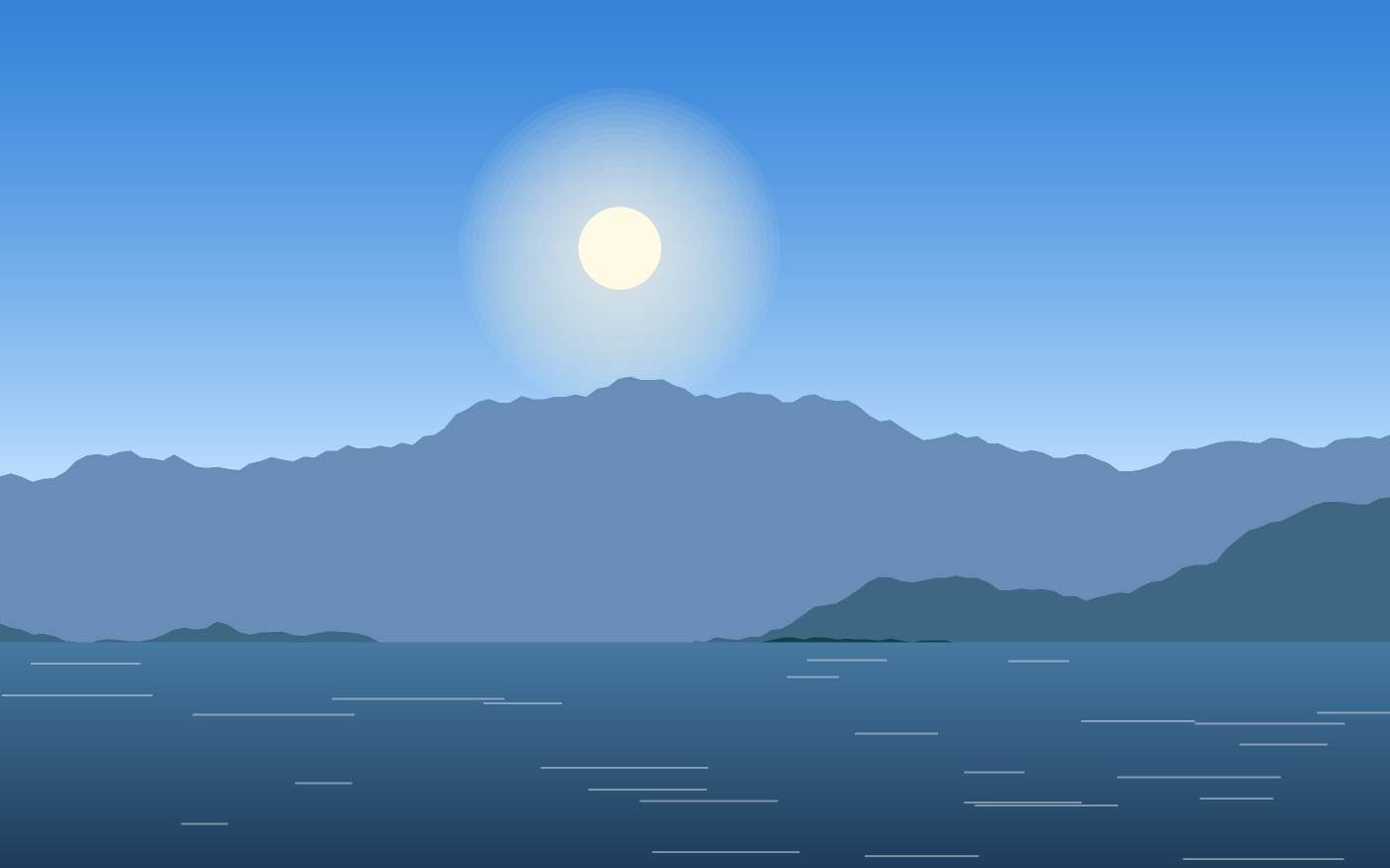 Landschaftsillustration