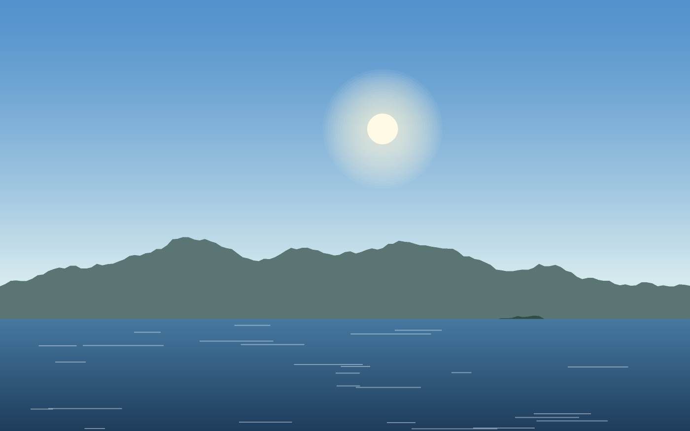 Ilustrace krajiny