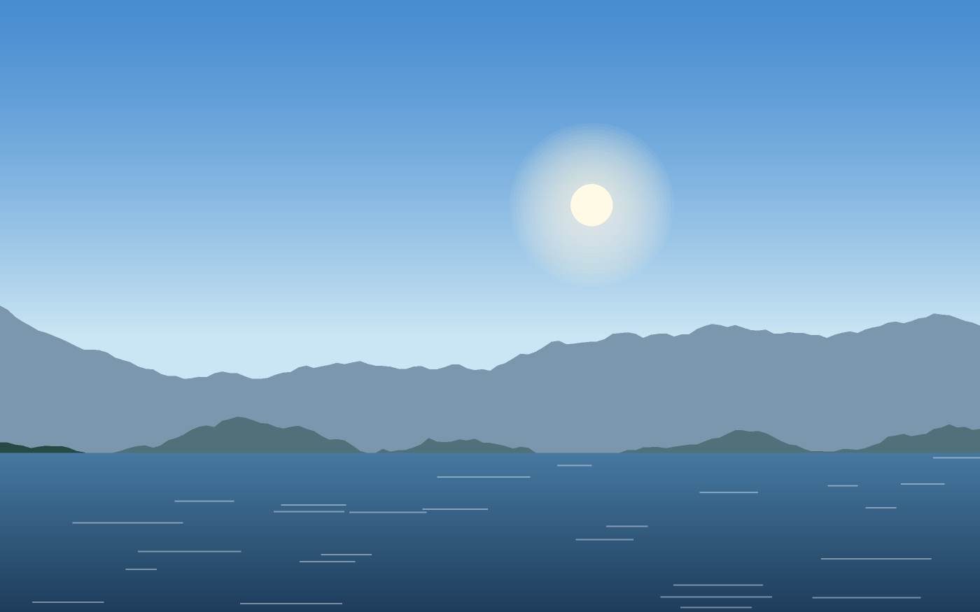 Landskabsillustration