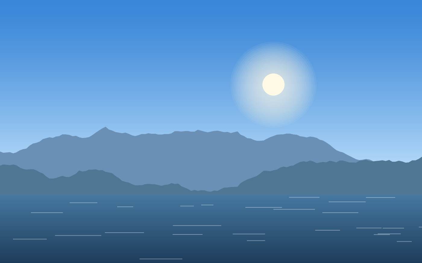 Ilustración de un paisaje