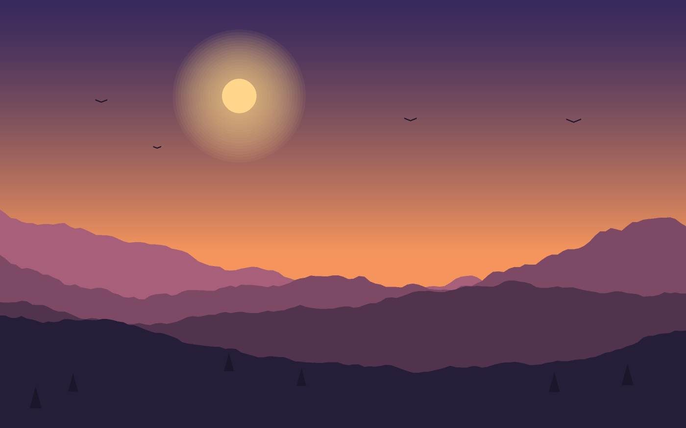 Illustration de paysage