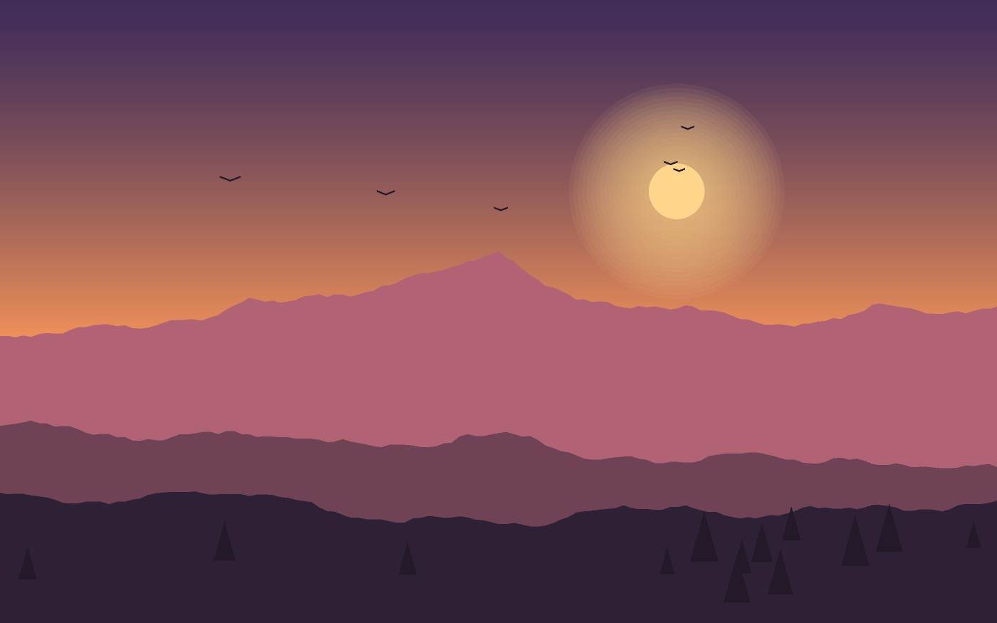 Illustration de paysage