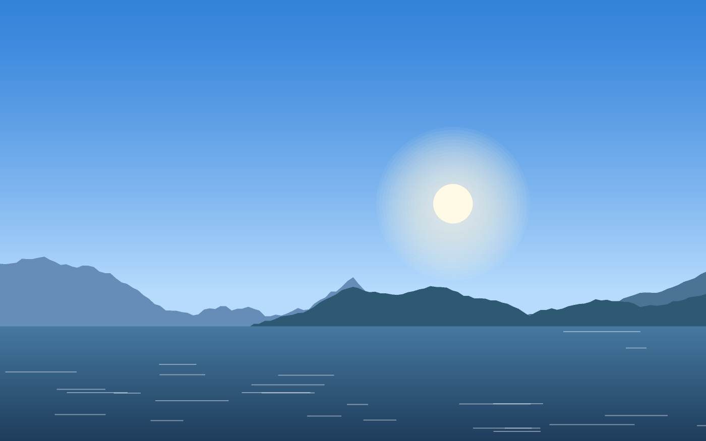 Landschapsillustratie