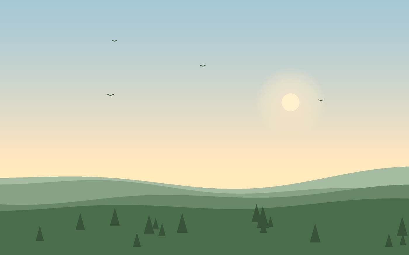 Ilustracja krajobrazu