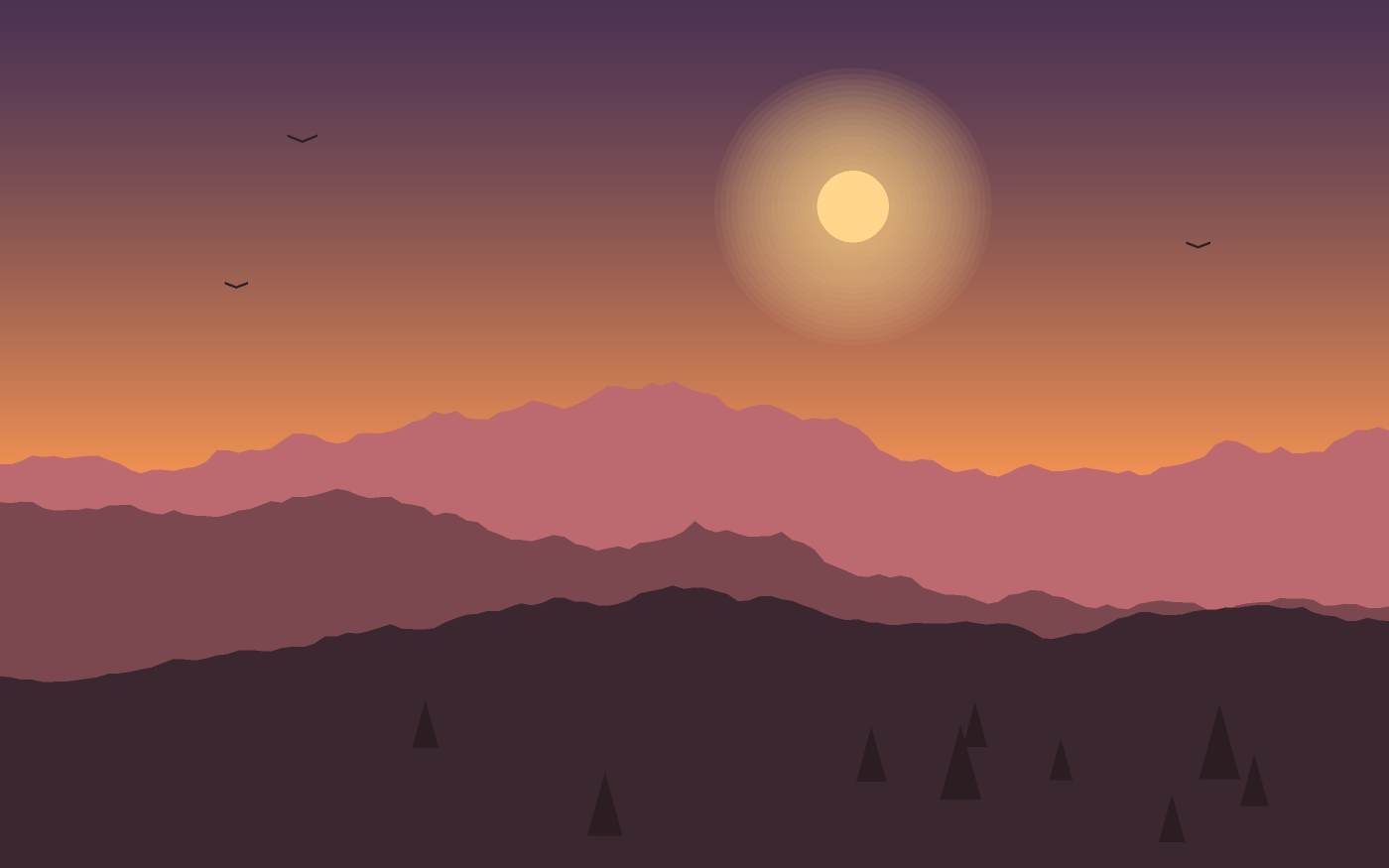 Landskapsillustration