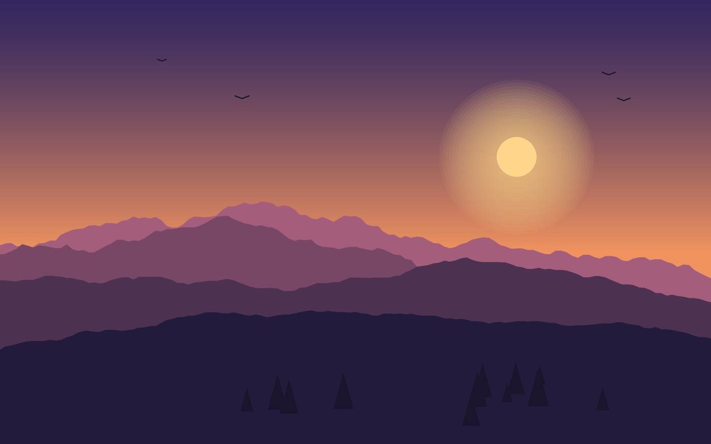 Landskapsillustration